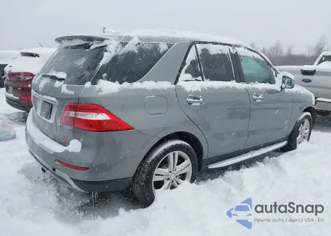 2015 Mercedes-Benz Ml 350 4Matic from USA, damaged, VIN 4JGDA5HB1FA606889